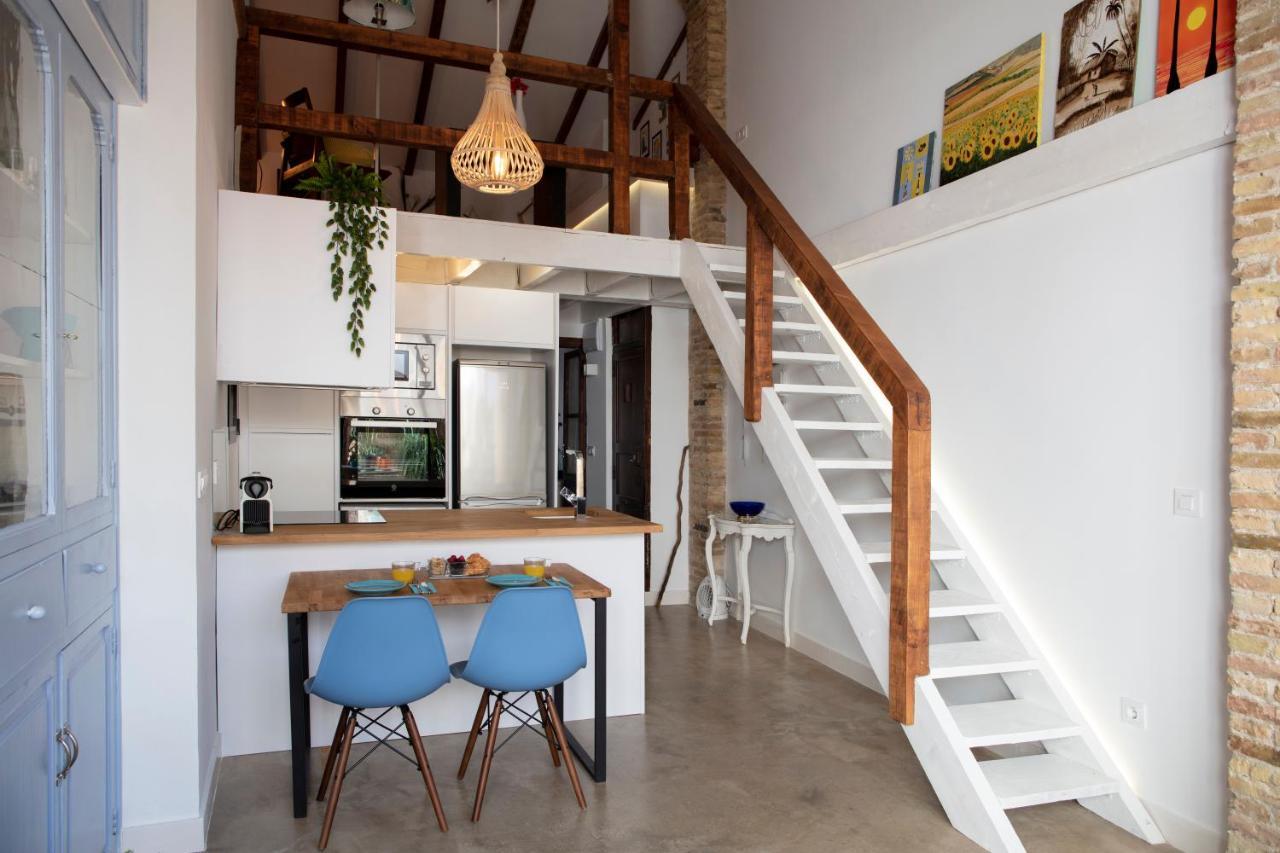 Florit Flats - Charming Apartment With Interior Terrace In Cabanyal Near The Beach Valencia Buitenkant foto