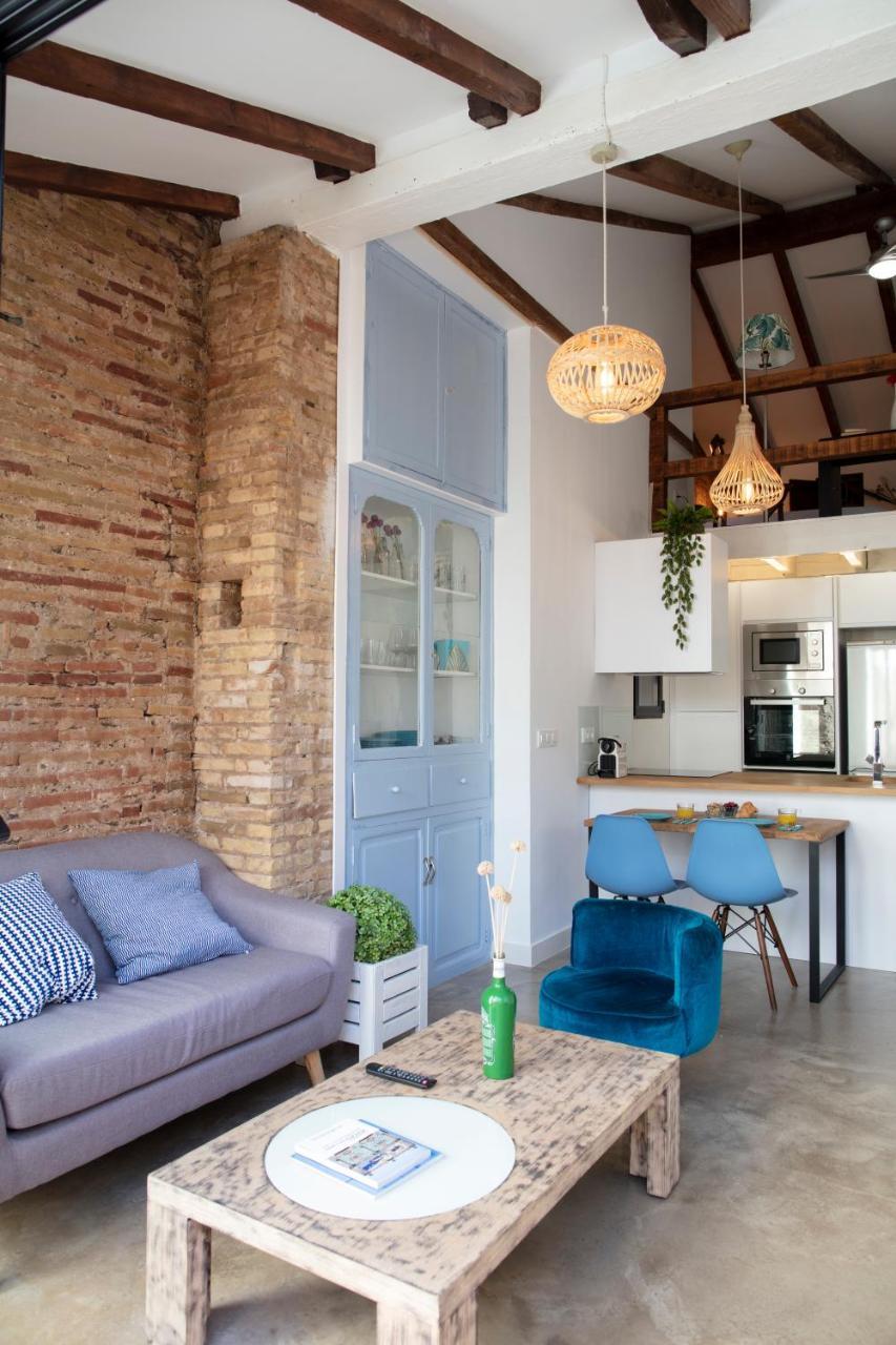 Florit Flats - Charming Apartment With Interior Terrace In Cabanyal Near The Beach Valencia Buitenkant foto